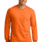 Gildan® - Ultra Cotton® 100% US Cotton Long Sleeve T-Shirt with Pocket.  2410