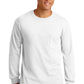 Gildan® - Ultra Cotton® 100% US Cotton Long Sleeve T-Shirt with Pocket.  2410
