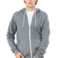 BELLA+CANVAS ® Unisex Sponge Fleece Full-Zip Hoodie. BC3739