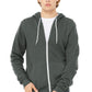 BELLA+CANVAS ® Unisex Sponge Fleece Full-Zip Hoodie. BC3739